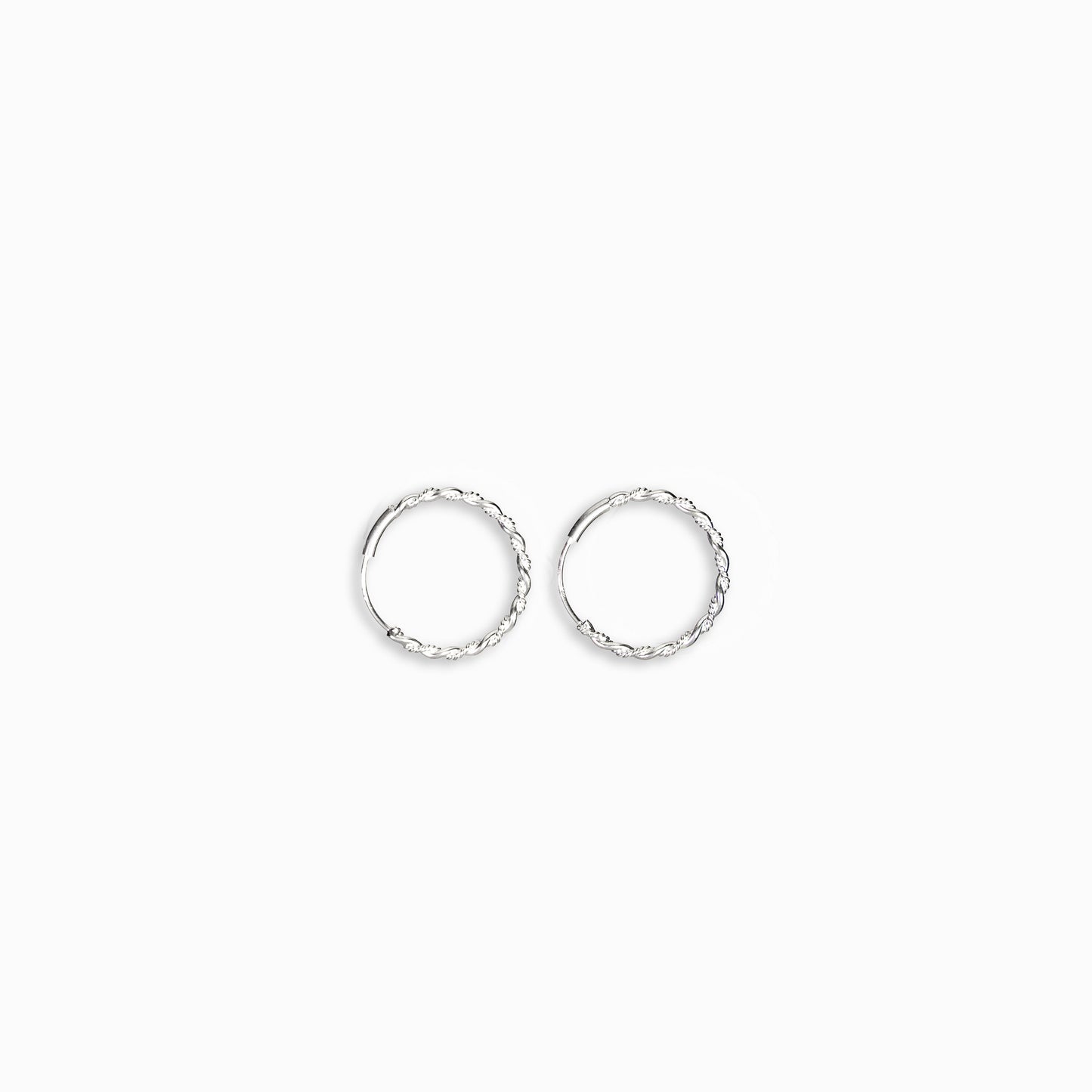 Candongas – Plata 925 Entorchada (20 mm)