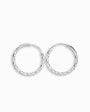 Candongas– Plata 925 Entorchada (25 mm)