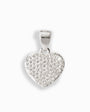 Dije Corazón  – Plata 925 con Pavé de Circones