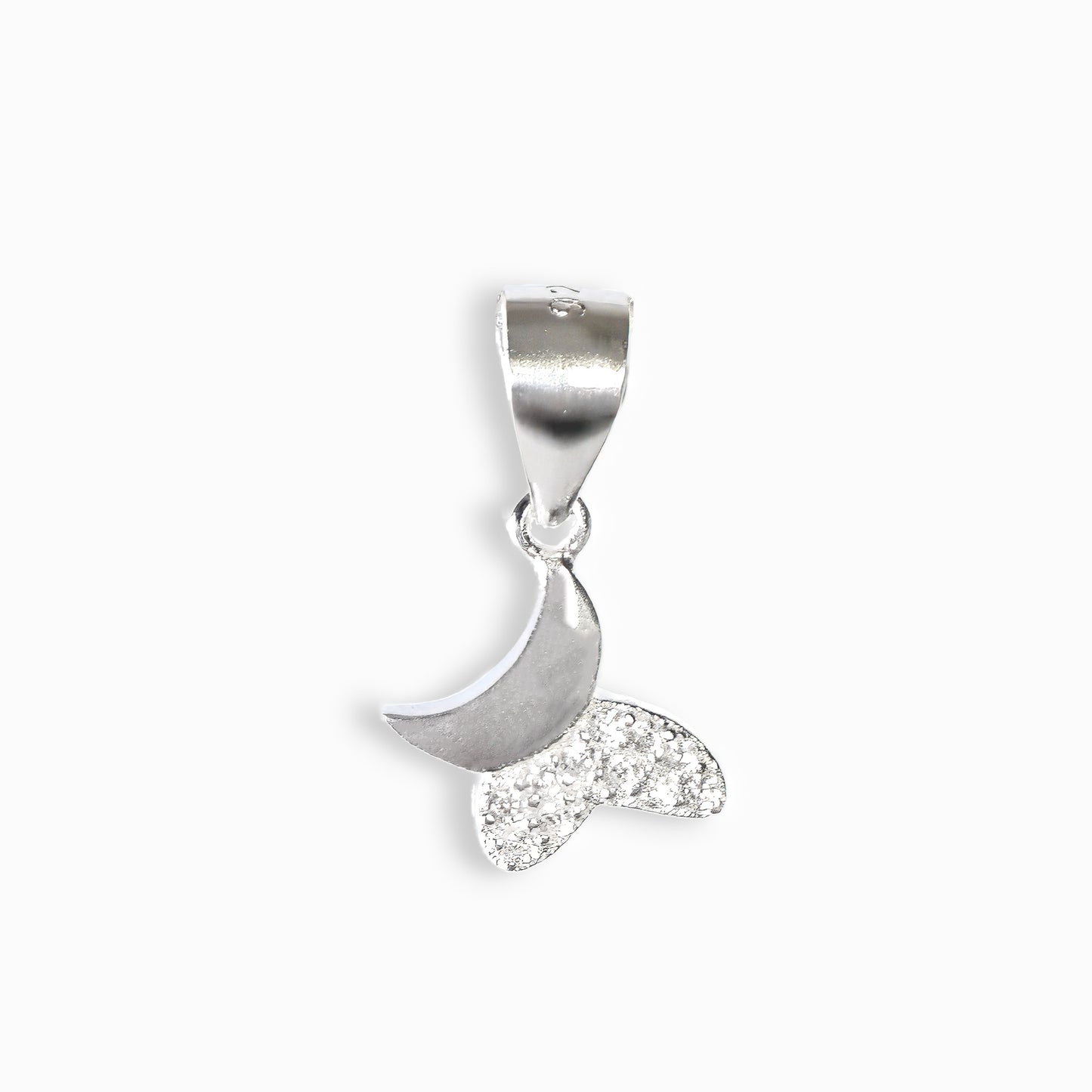Dije Mariposa en Plata 925 y Circones