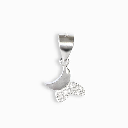 Dije Mariposa en Plata 925 y Circones