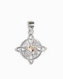 Dije "Nudo de Bruja & Símbolos de Poder" – Plata 925