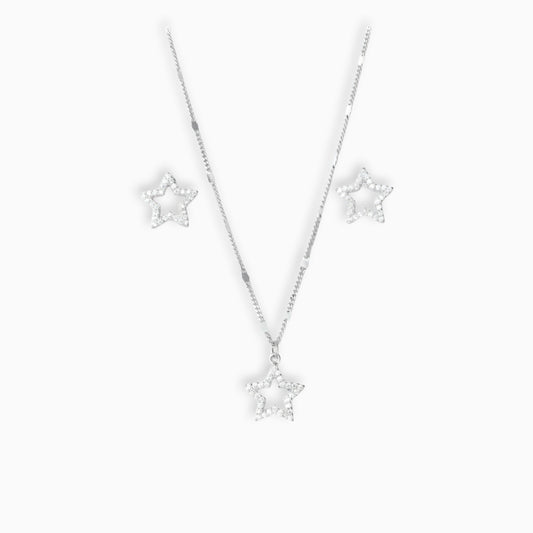 Set estrella 'Guía Estelar' – Plata Ley 925