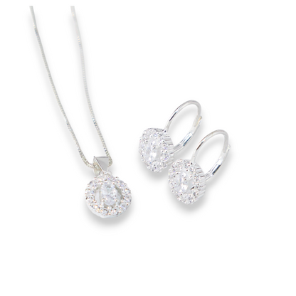 Set 'Noche Estrellada' – Plata Ley 925 y Circones
