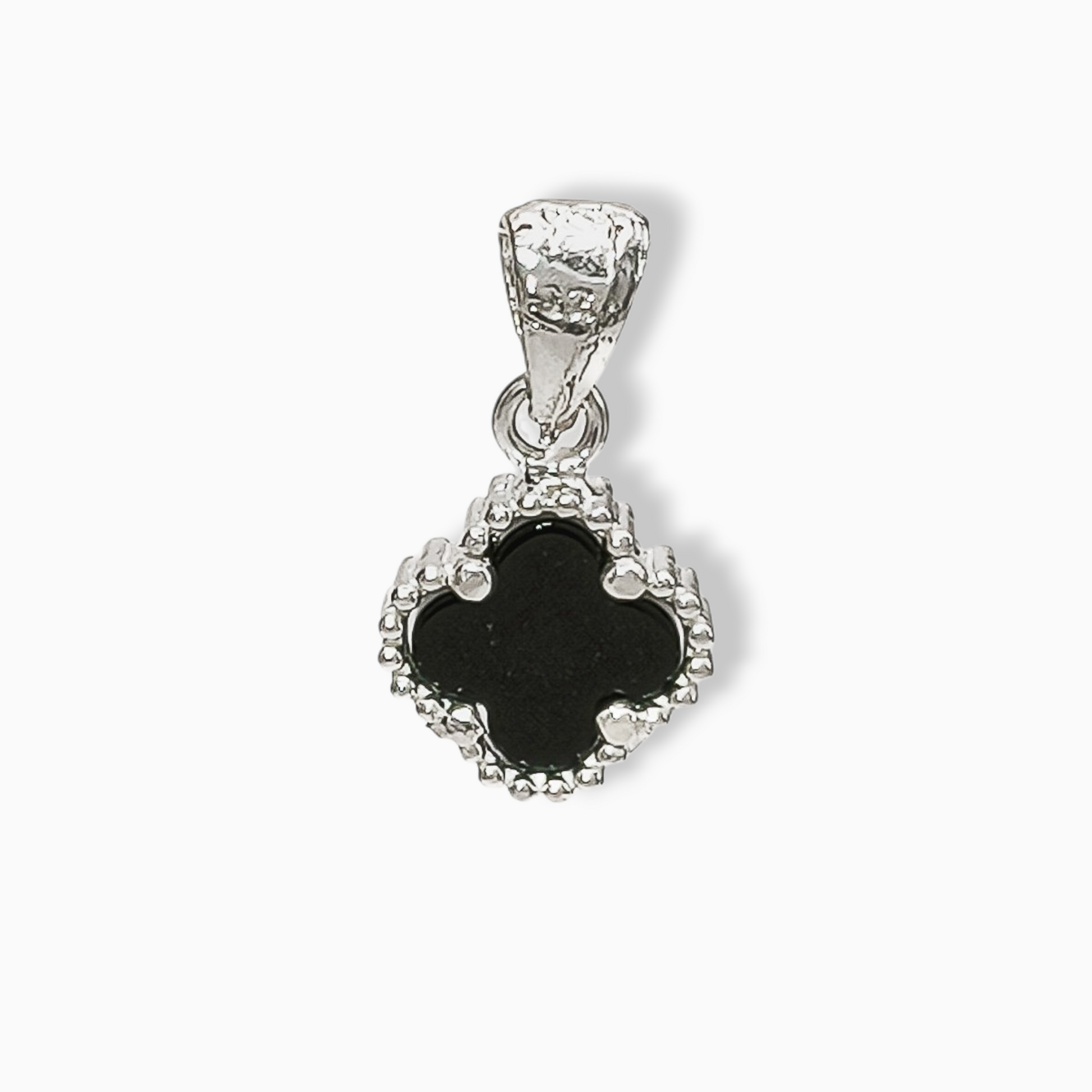 Dije Trebol Plata Ley 925