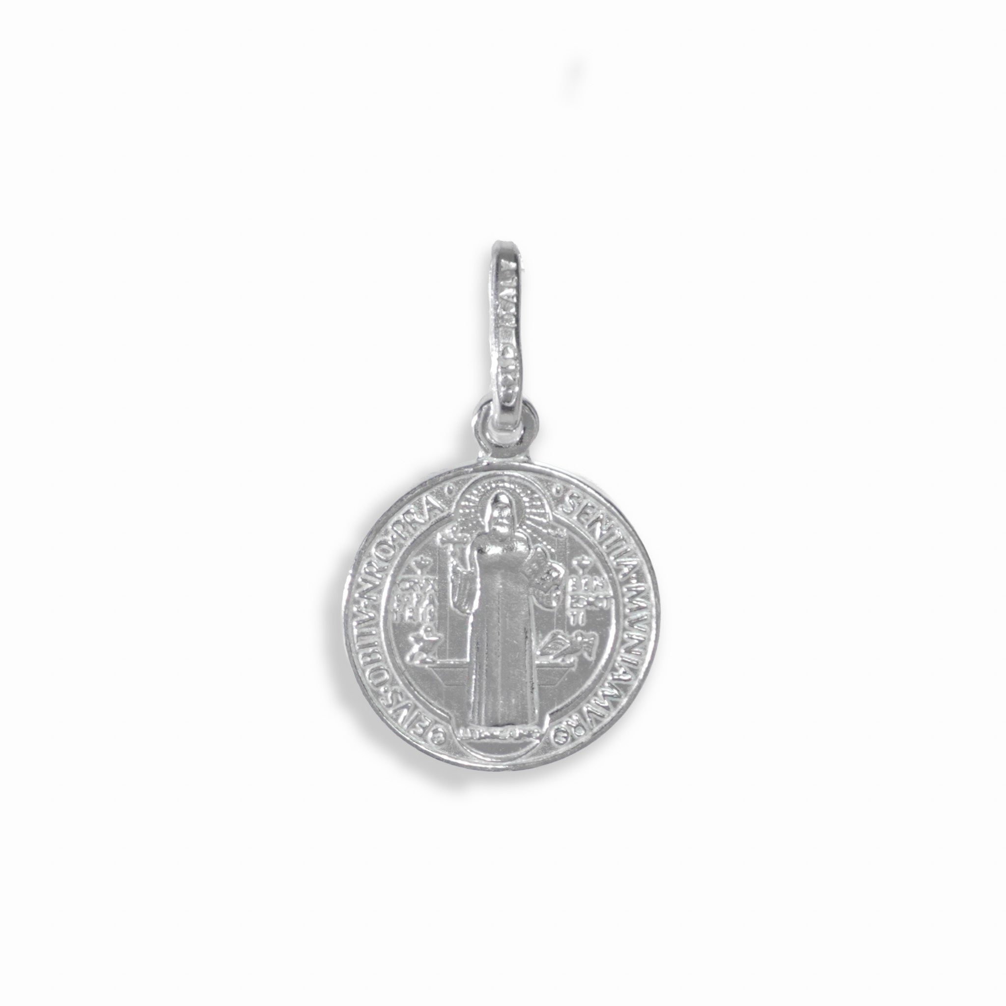 Medalla San Benito "Protección Inquebrantable" – Plata Ley 925