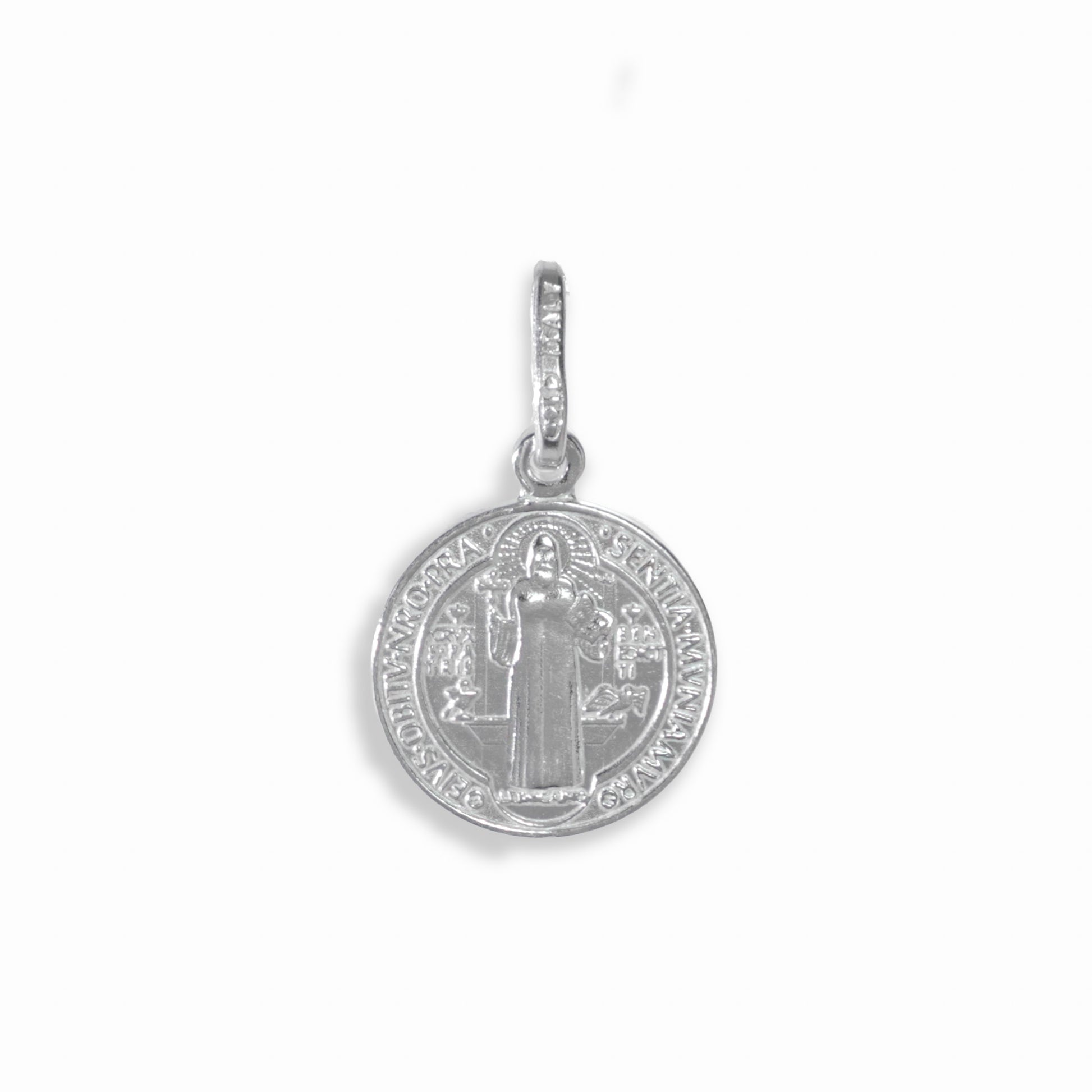 Medalla San Benito "Protección Inquebrantable" – Plata Ley 925
