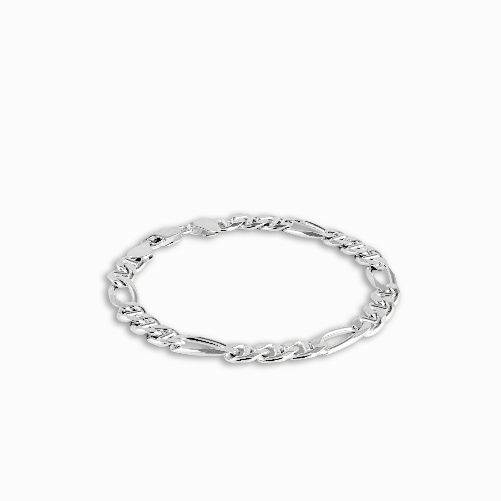Pulsera - Tejido Cartier Escalera en Plata 925