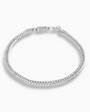 Pulsera 'Fuerza Compacta' – Plata Ley 925