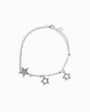 Pulsera "Constelación" – Plata 925 con Estrellas Brillantes