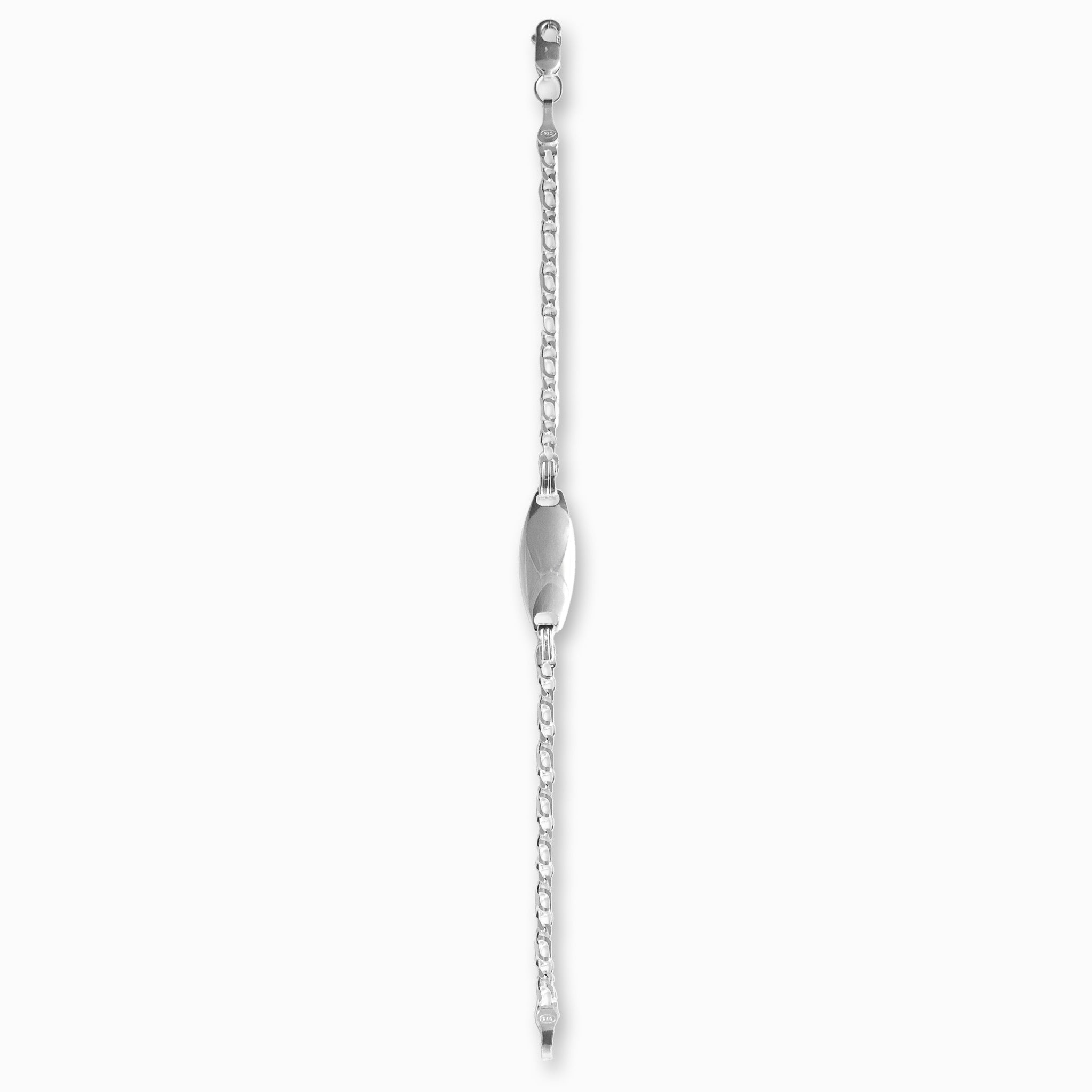 Pulsera esclava"Primeros Pasos" - Plata 925 Personalizable para Niño