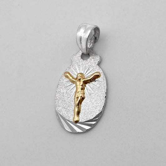 Dije oro plata Cristo