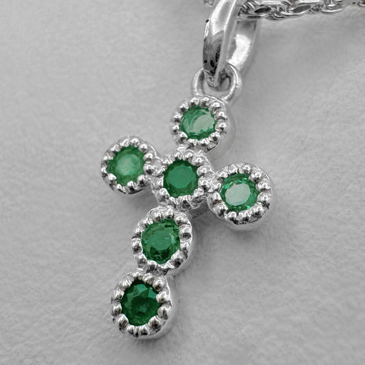 Collar Cruz Gemas