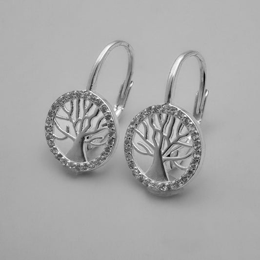 Aretes árbol de la vida