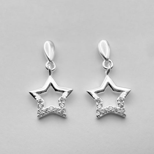 Aretes Colgantes Estrella