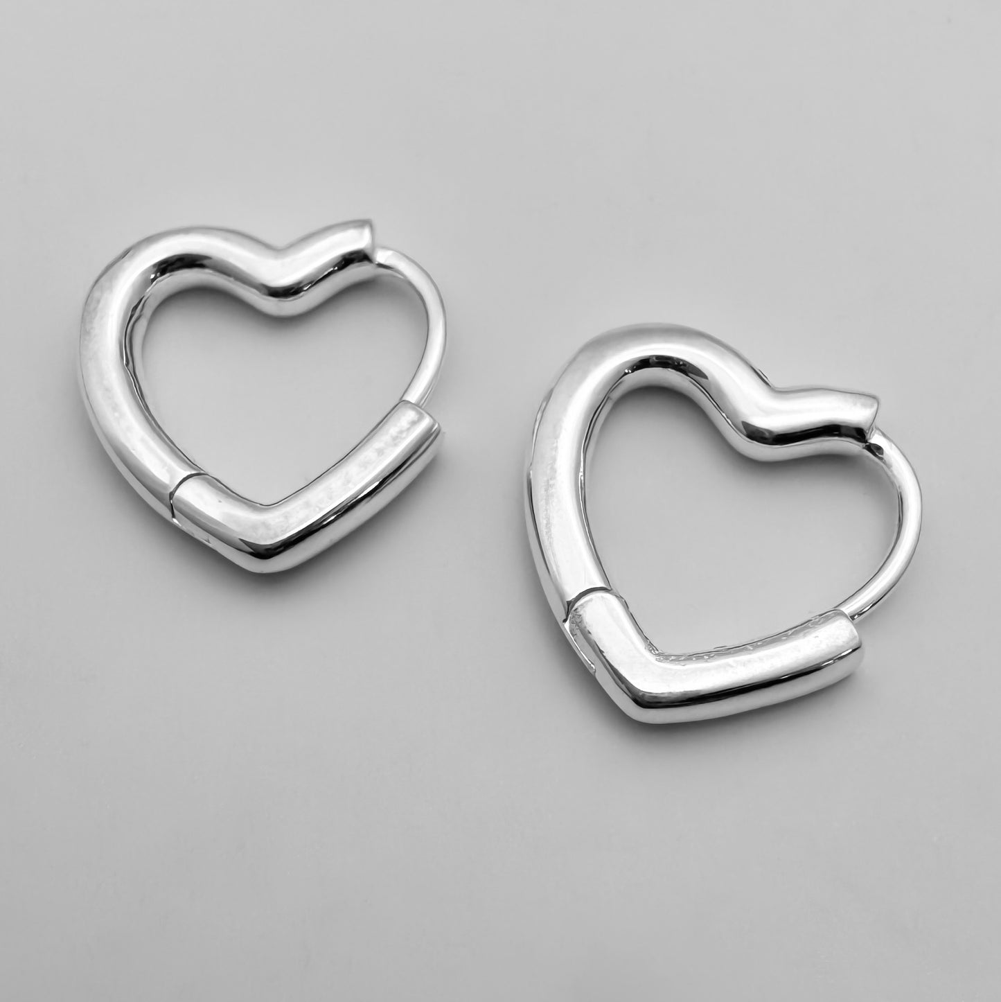 Candongas clip corazón