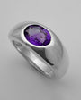 Anillo Chunky con Amatista