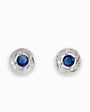 Topos Rosa  – Plata 925 y Circón Azul