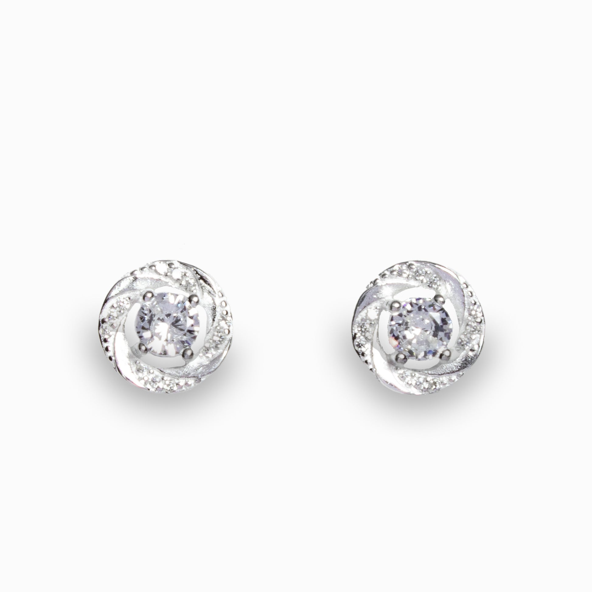 Topos Rosa  – Plata 925 y Circón blanco