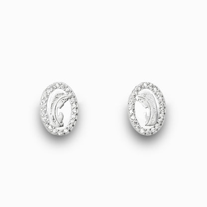 Topos Virgen María  – Plata 925 y Halo de Circones